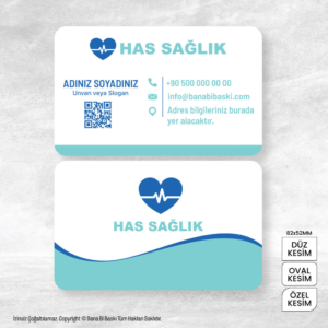 Doktor Kartvizit Baskı Mdl:V015
