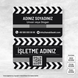 Fotografçı Kartvizit Baskı Mdl:V029