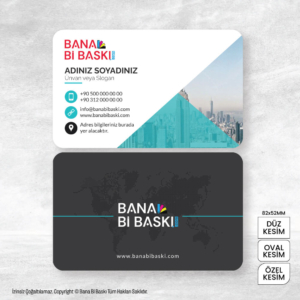 Kartvizit Baskı Mdl:V0605