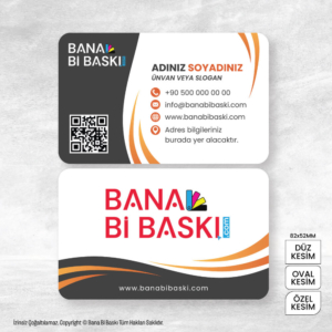 Kartvizit Baskı Mdl:V0604
