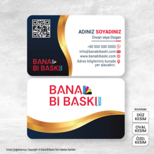 Kartvizit Baskı Mdl:V0603