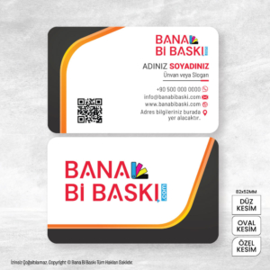 Kartvizit Baskı Mdl:V0599