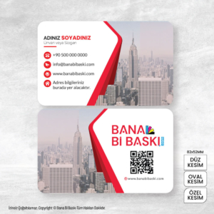 Kartvizit Baskı Mdl:V0594