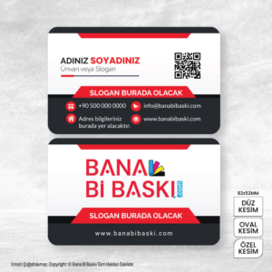 Kartvizit Baskı Mdl:V0582