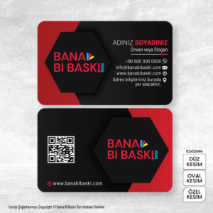 Kartvizit Baskı Mdl:V0576