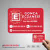 Eczane Magnet Baskı M049