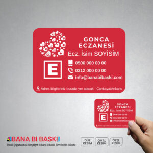 Eczane Magnet Baskı M052