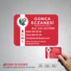 Eczane Magnet Baskı M051