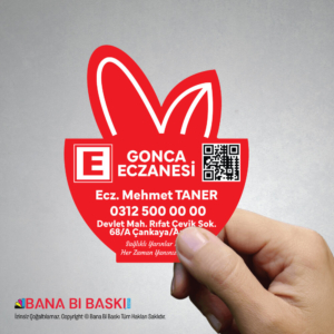 Eczane Magnet Baskı M057