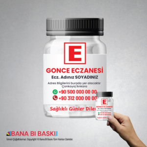 Eczane Magnet Baskı Model:M002