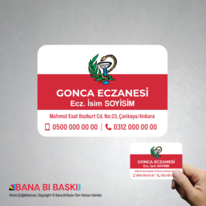 Eczane Magnet Baskı M031