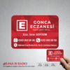 Eczane Magnet Baskı M034