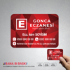 Eczane Magnet Baskı M037