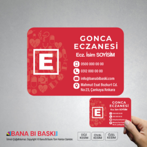 Eczane Magnet Baskı M040
