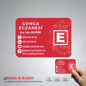 Eczane Magnet Baskı M042