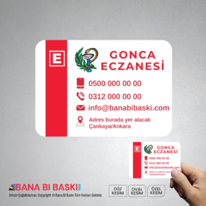 Eczane Magnet Baskı M043
