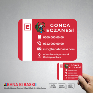 Eczane Magnet Baskı M044