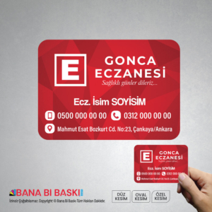 Eczane Magnet Baskı M045