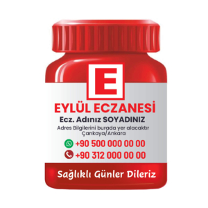 Şişe Eczane Magnet Baskı M059