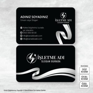 Elektrikçi Kartvizit Baskı Mdl:V0350