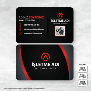 Kartvizit Baskı Mdl:V0131