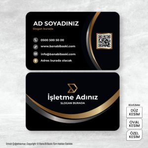 Kartvizit Baskı Mdl:V0132