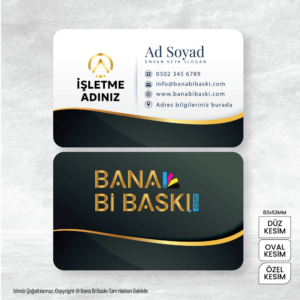 Kartvizit Baskı Mdl:V042