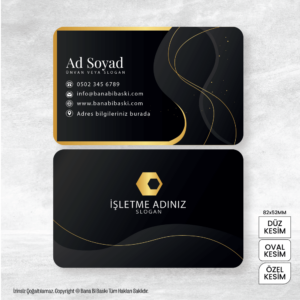 Kartvizit Baskı Mdl:V043