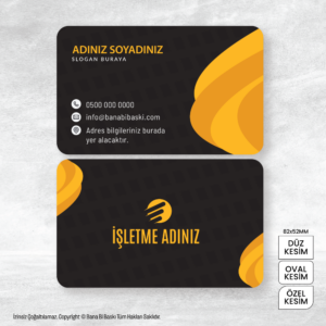 Kartvizit Baskı Mdl:V0141