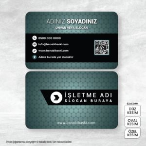 Kartvizit Baskı Mdl:V0209