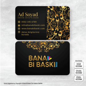 Kartvizit Baskı Mdl:V054