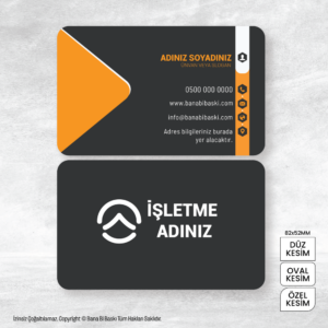 Kartvizit Baskı Mdl:V0218