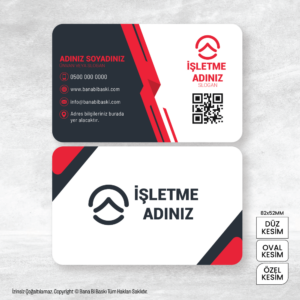 Kartvizit Baskı Mdl:V0222