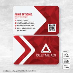Kartvizit Baskı Mdl:V0238
