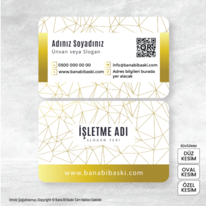 Kartvizit Baskı Mdl:V057