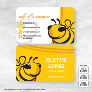 Kartvizit Baskı Mdl:V0249