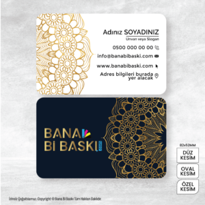 Kartvizit Baskı Mdl:V034