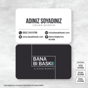 Kartvizit Baskı Mdl:V071