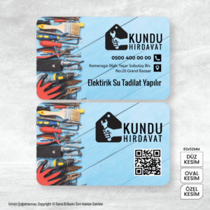 Hırdavat Kartvizit Baskı Mdl:V082