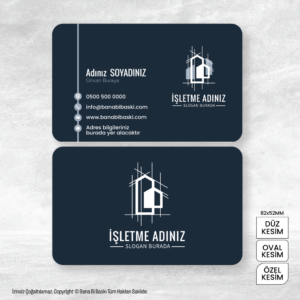 Kartvizit Baskı Mdl:V0127