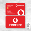 Vodafone Kartvizit Baskı Mdl:V0376