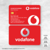 Vodafone Kartvizit Baskı Mdl:V0365
