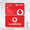 Vodafone Kartvizit Baskı Mdl:V0366