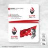 Zafer Partisi Kartvizit Baskı Mdl:V0287