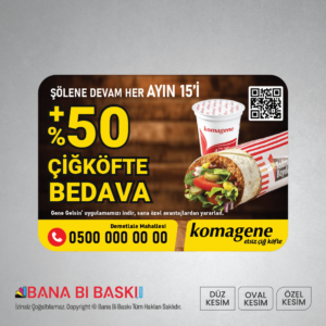 Komagene Çiğ Köfte Magnet Baskı KM007