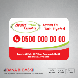 Ziyafet Magnet Baskı KM028agnet Baskı KM027