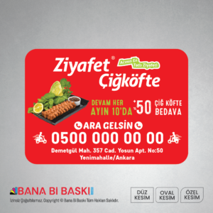 Ziyafet Magnet Baskı KM028