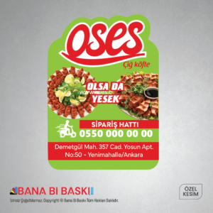 Oses Magnet Baskı (Özel Kesim) S007