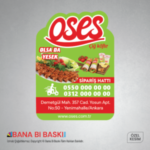 Oses Magnet Baskı (Özel Kesim) S008